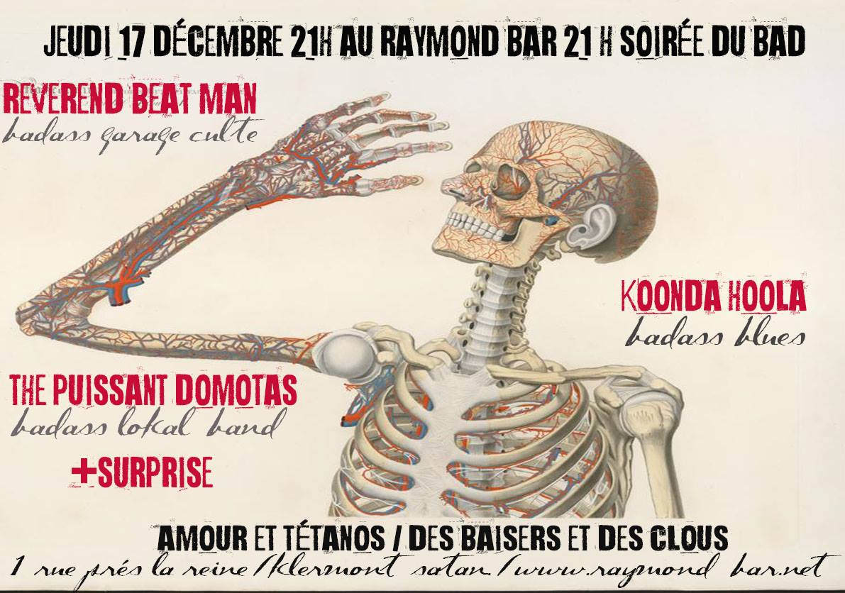 Reverend Beat-Man // Koonda Hoola // The puissant Domotas // ...