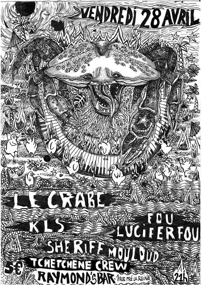 KLS / Le Crabe / Fou Lucifer Fou / Sheriff Mouloud