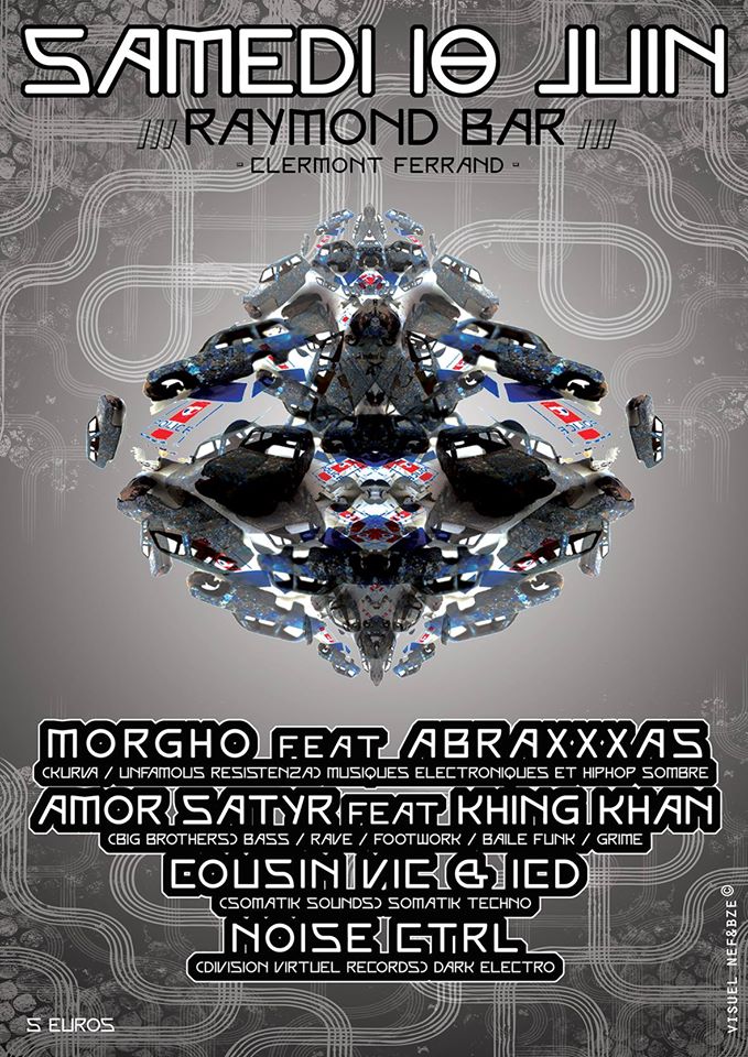 Morgho feat. Abraxxxas / Amor Satyr feat Khing Khan / ICD - Cousin Vic / Noise Ctrl