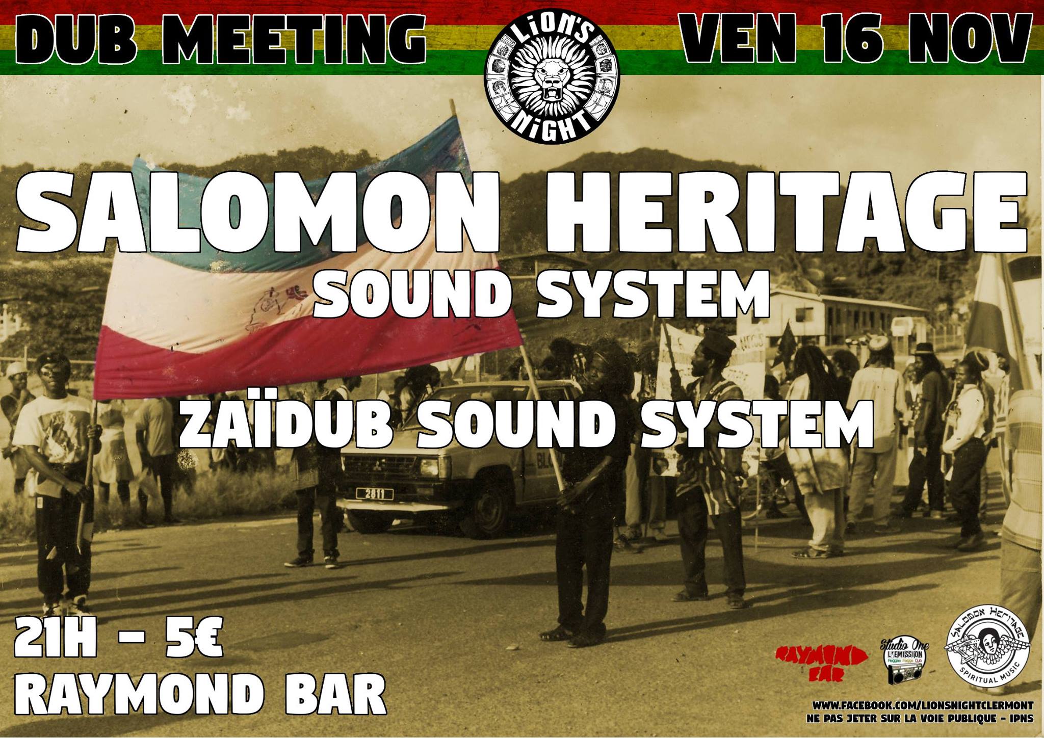 Lion's Night // Salomon Heritage / Zaidub Sound System
