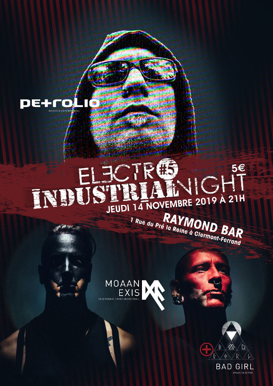 Electro - Industrial Night 5 // Moan Exis / Petrolio
