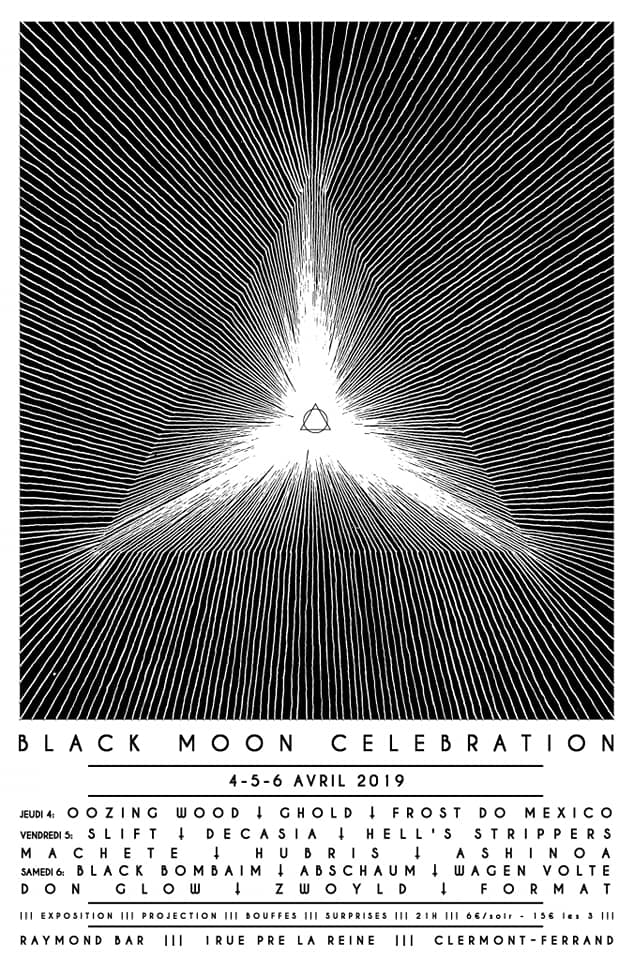 Black Moon Celebration: Oozing Wound / Ghold / Frost De Mexico